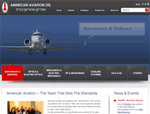 Tablet Screenshot of american-aviation.co.il